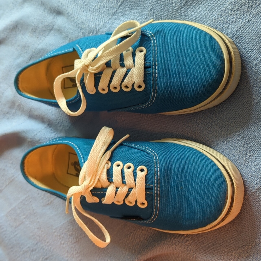 💙 bright blue vans - Picture 2 of 6